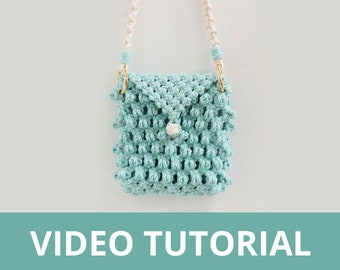 macrame sling bolsa tutorial