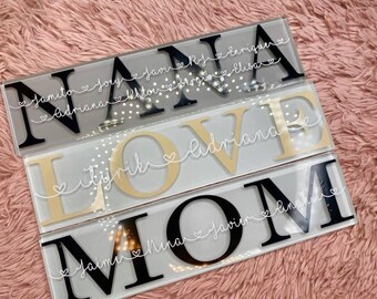 Custom Name Plaque, Mother’s Day Plaque