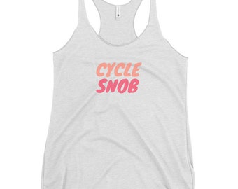 Tanque Snob racerback cycle femenino