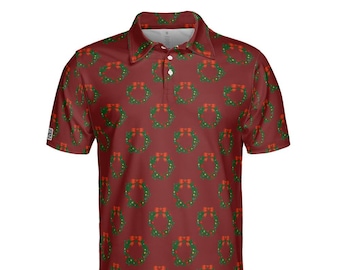 Paisley Bandana Pattern Burgundy Golf Men's Polo Shirt S-5XL - Etsy