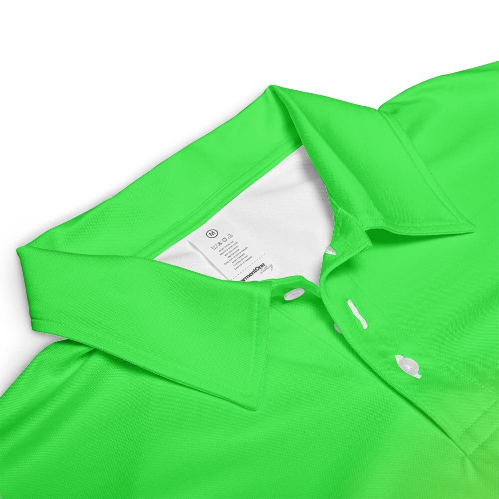 Green And Yellow Polo Shirt
