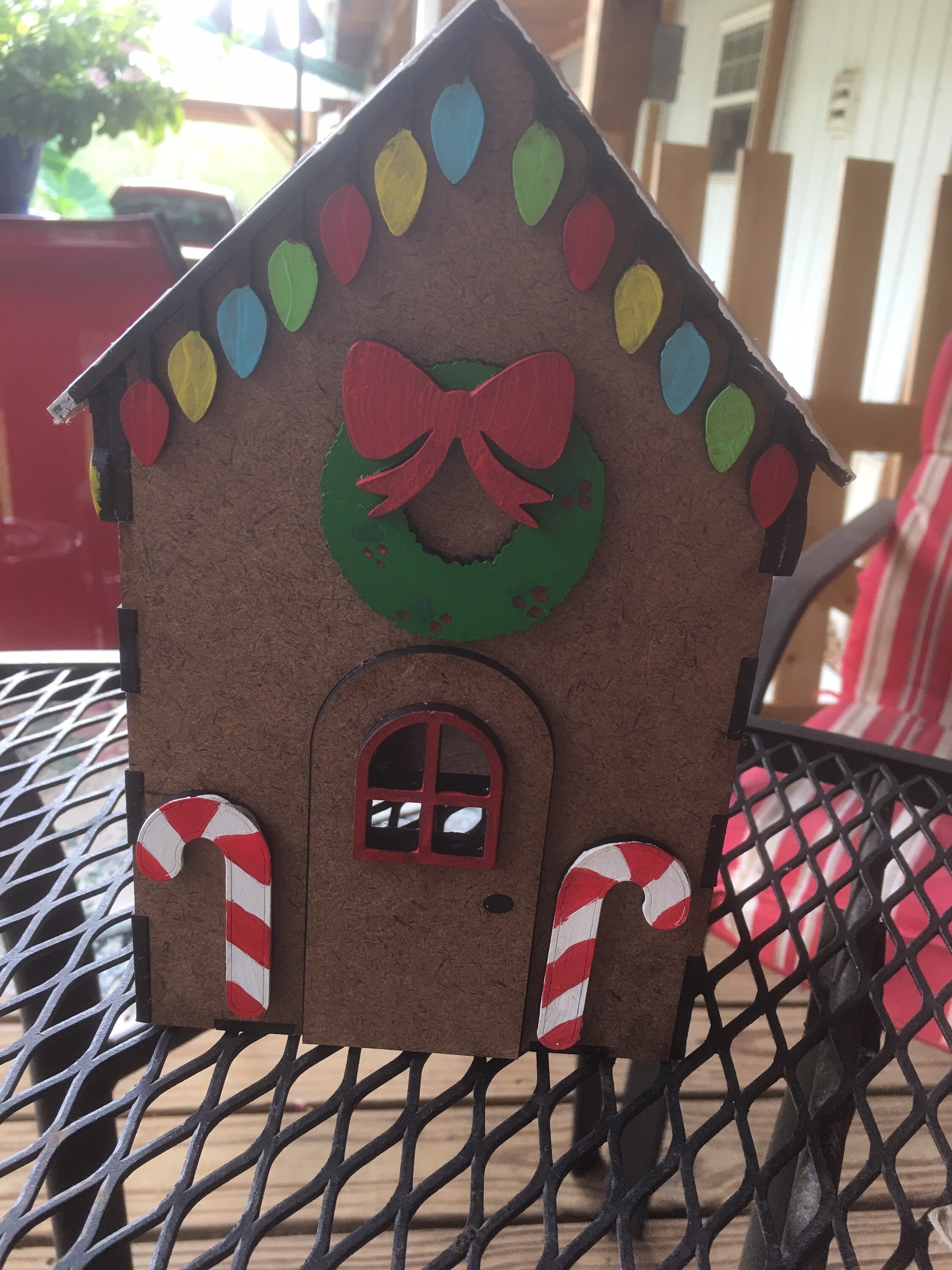 Large Gingerbread House DIY Kit Etsy