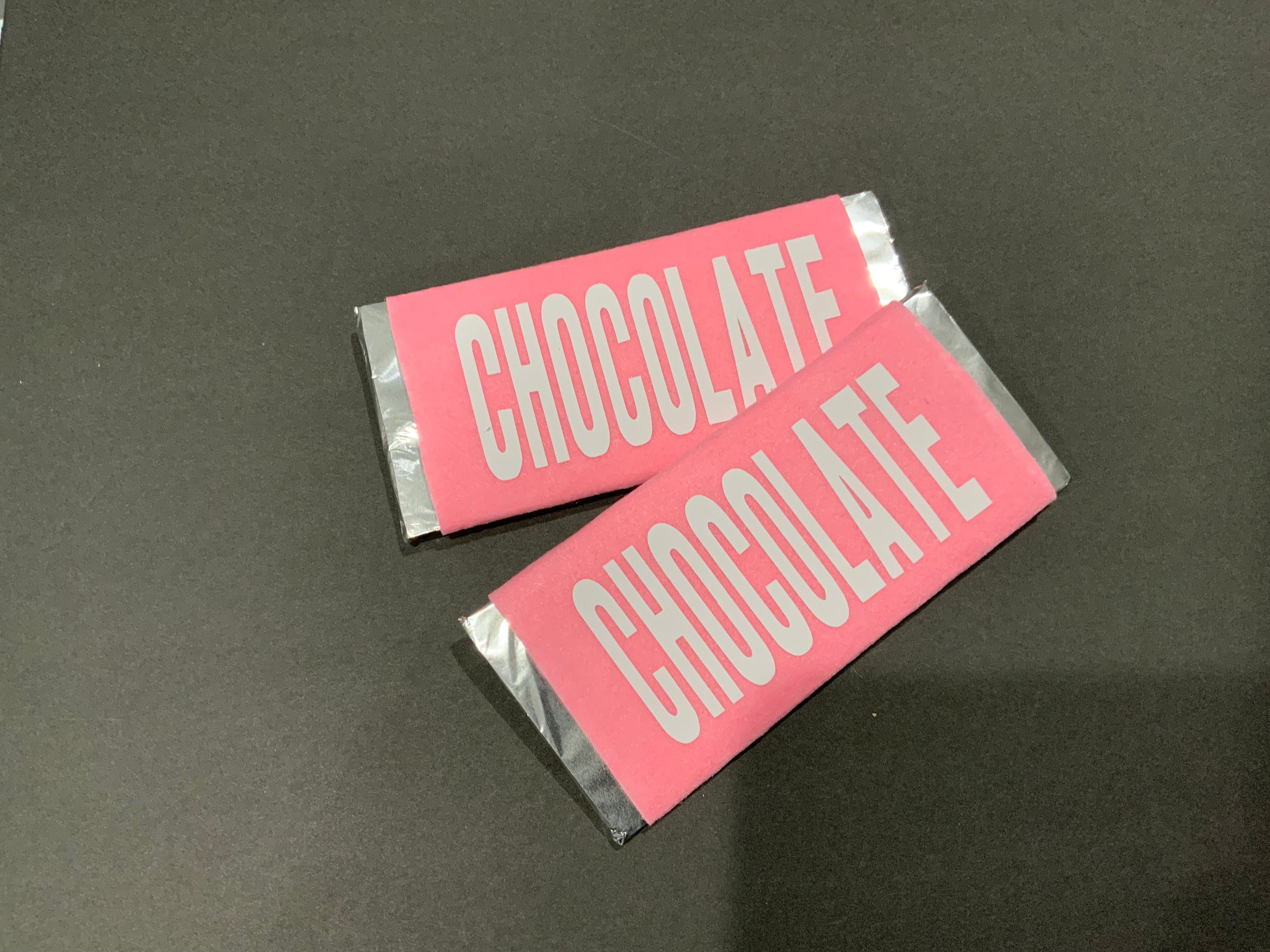 Chocolate Fake Bar, Fake Candy, Chocolate Easter Bar, Easter Candy