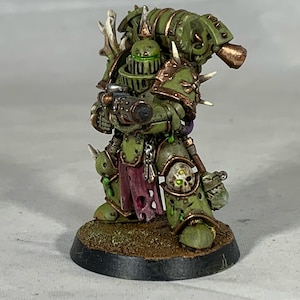 Warhammer 40k - Death Guard - Plague Marine With Melta Gun