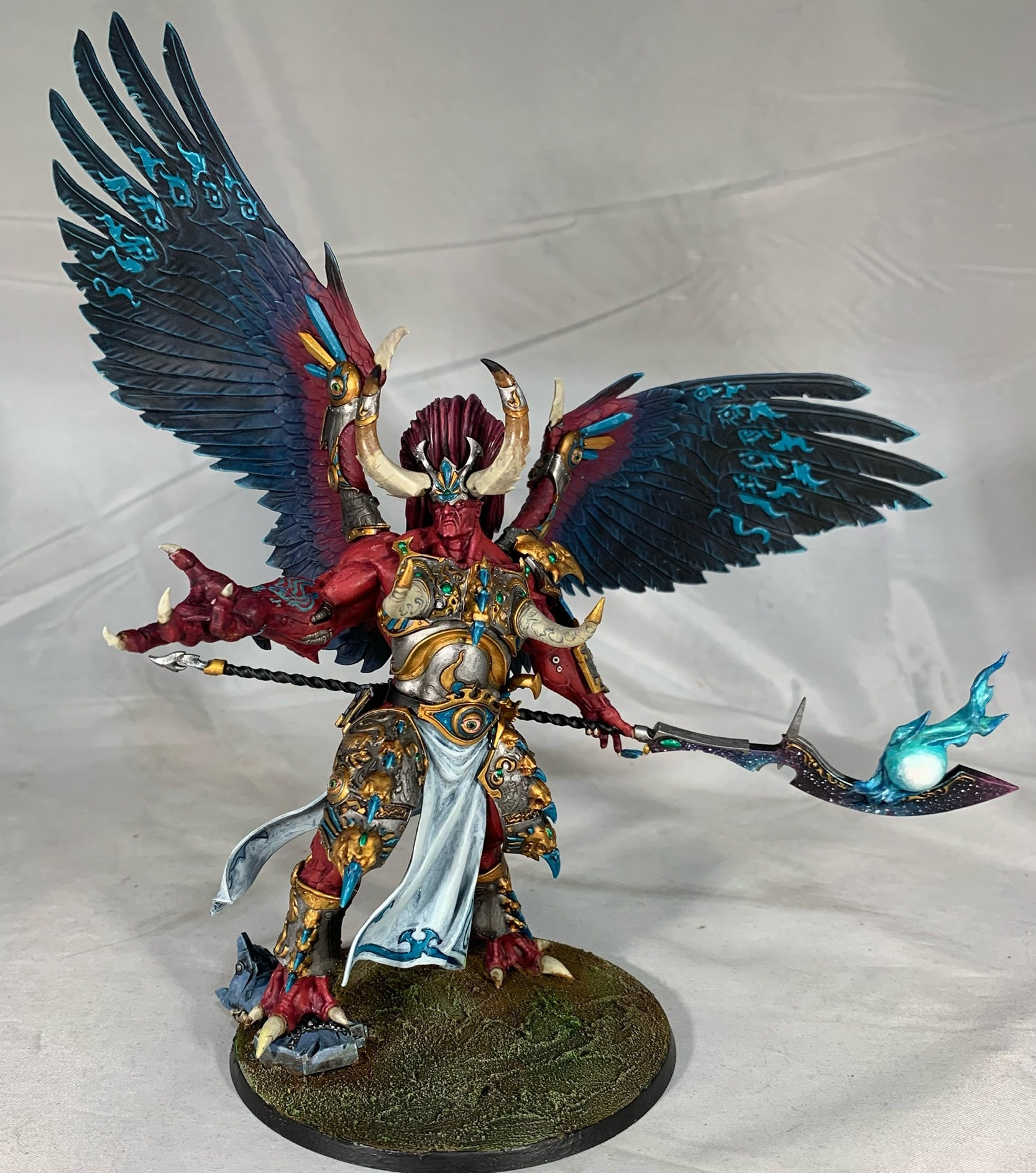 Magnus the red from GW. Painted by me : r/minipainting