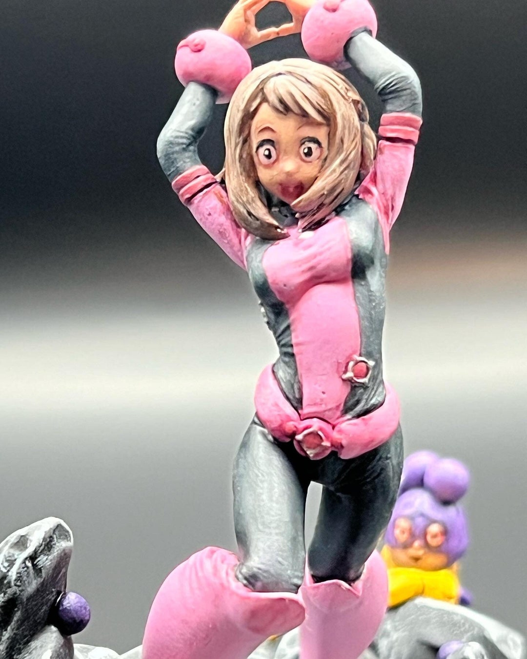Modelo genérico de Anime Girl impreso y pintado en 3D - Etsy México