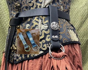 Leather Skirt Hikes: Renaissance Pirate Steampunk Costume Rings