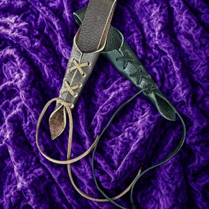 Adjustable Leather Wand Holster for Wizards, Witches and Warlocks. Cosplay, Renaissance, LARP image 6