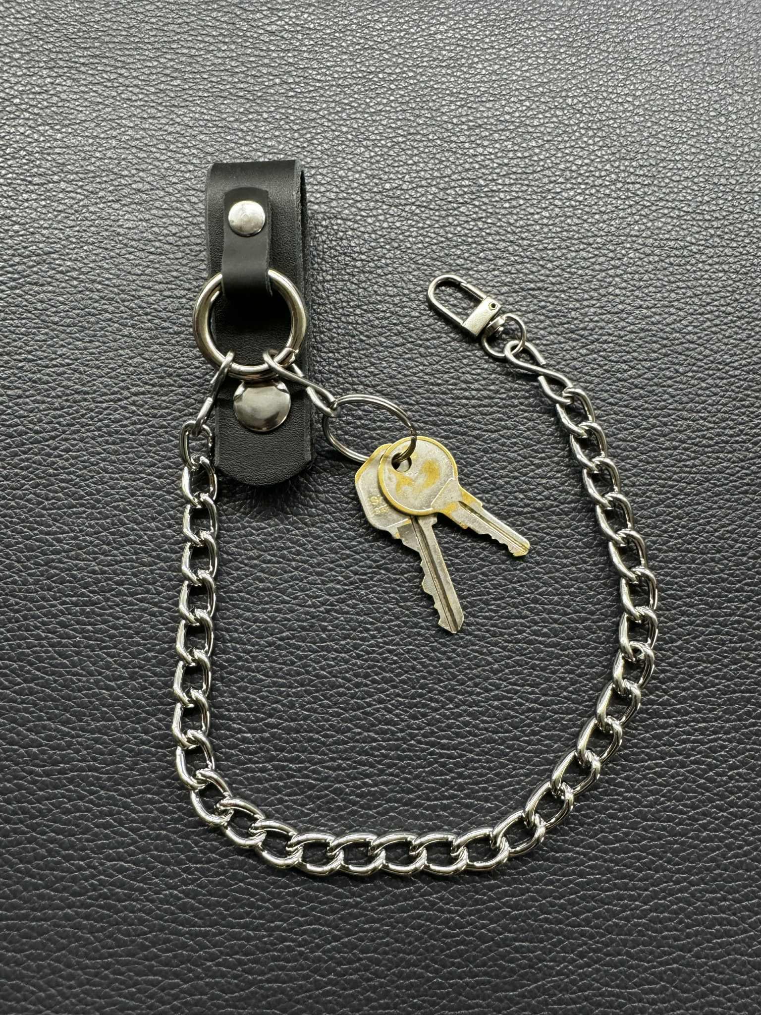 小物 CHROME HEARTS BELT LOOP CHROME HEARTS LEATHER BELT LOOP 'BLACK' – Sadō Room