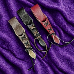 Adjustable Leather Wand Holster for Wizards, Witches and Warlocks. Cosplay, Renaissance, LARP image 5