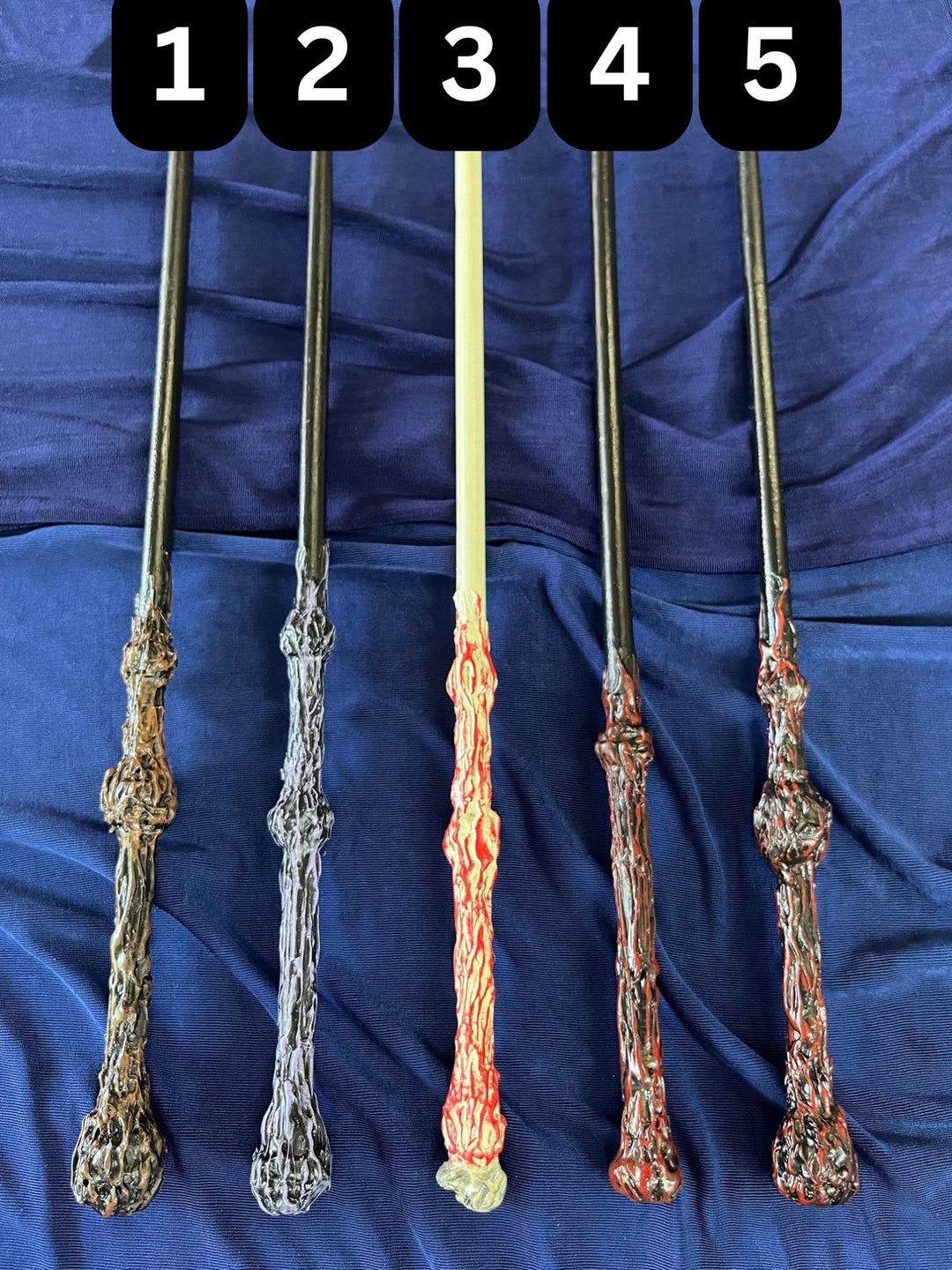 16 Inch Hand Crafted Wands for Wizards, Witches and Warlocks. Cosplay
