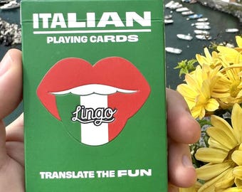 Italian Lingo Playing Cards