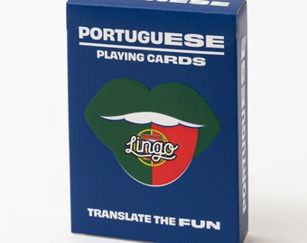 Portuguese Lingo Playing Cards