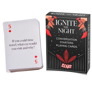 Lingo Ignite the Night – Playing Cards for Fun, Laughter & Connection