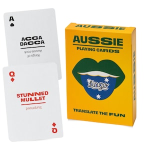 Aussie Lingo Playing Cards