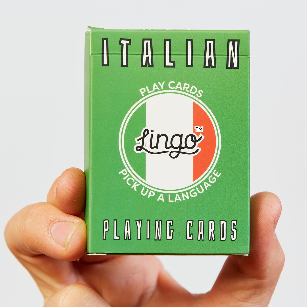 Italian Playing Cards Etsy