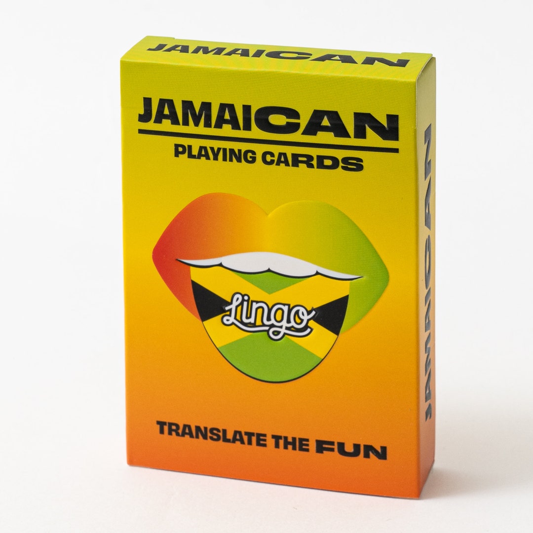 Jamaican Playing Cards Etsy