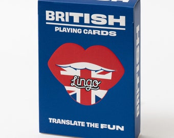 British Slang Playing Cards