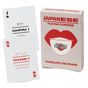 Japanese Lingo Playing Cards