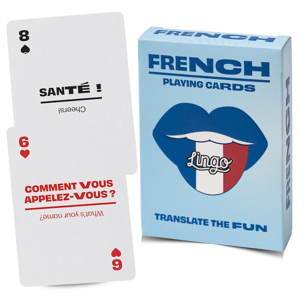 French Lingo Playing Cards