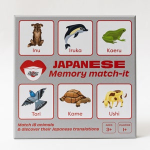 Jogo de memória japonês