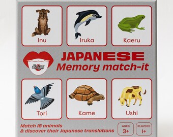 Japanese Memory Match-it