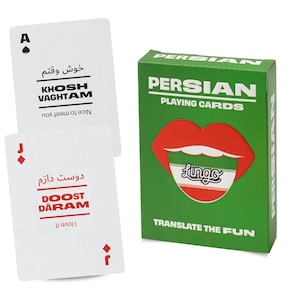Persian (Farsi) Lingo Playing Cards
