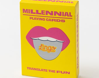 Millennial Slang Playing Cards