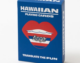 Hawaiian Slang Playing Cards