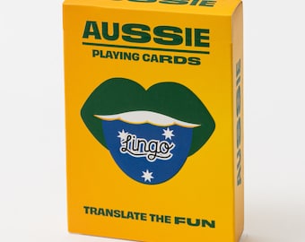 Aussie Slang Playing Cards