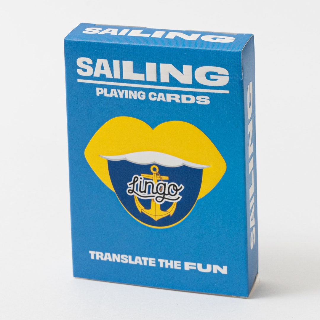 Sailing Slang Lingo Playing Cards Etsy