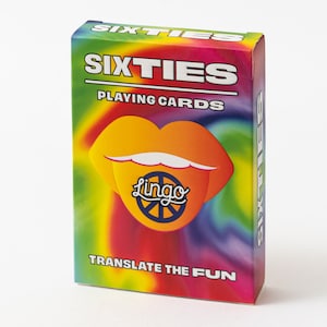 Cartas de juego de la jerga de los sesenta (Deadheads)