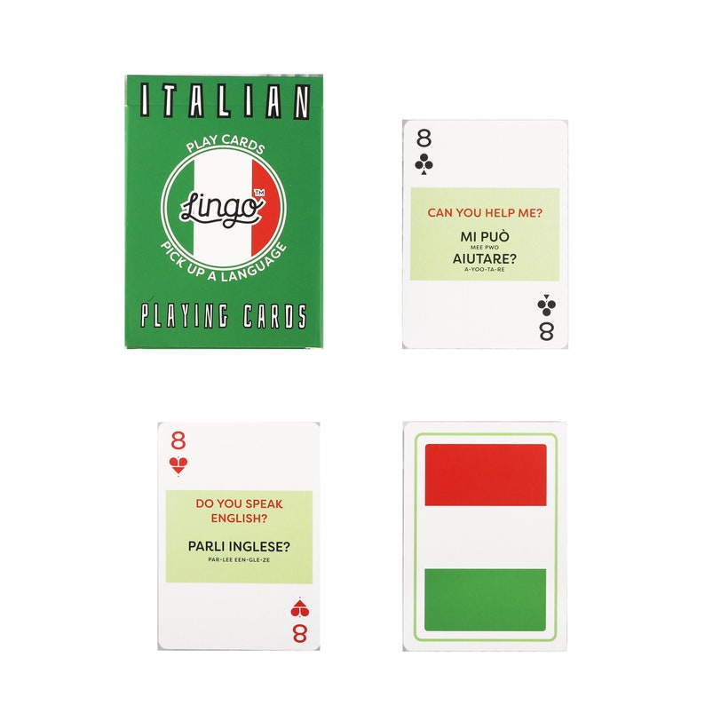 Italian Playing Cards Etsy