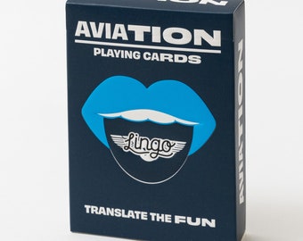 Aviation Slang Playing Cards