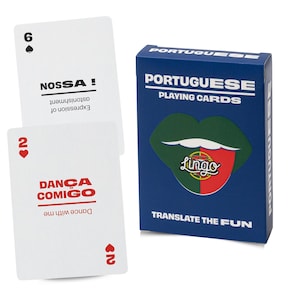 Cartas de baralho de gíria portuguesa (europeia)