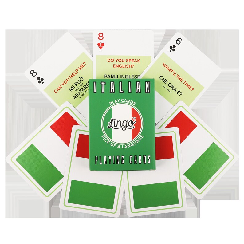 Italian Playing Cards Etsy