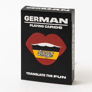 Spielkarten mit Deutscher Sprache
