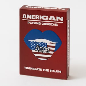 Carte da gioco in gergo americano