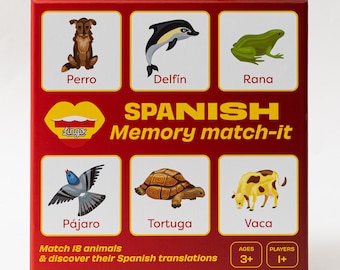 Spanish Memory Match-it