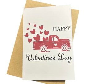 Valentine's Day Card, Valentine's Card, Valentine's Day, Blank Card, Greeting Card, Happy Valentine's Day, Love Card, Card