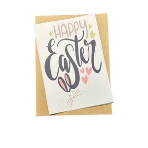 Carte de Pâques, Carte de vœux, Carte vierge, Carte de voeux, Pâques, Lapin de Pâques, Joyeuses Pâques