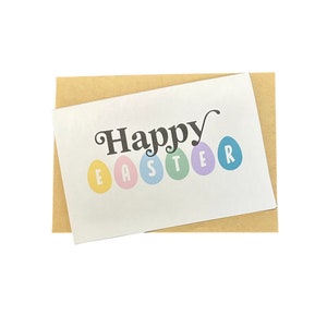 Carte de Pâques, Carte de vœux, Carte vierge, Carte de voeux, Pâques, Lapin de Pâques, Joyeuses Pâques