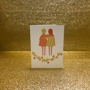 Friendship Card, Relationships, Best Friends, Friendship, Card for Friends, Printed Card, Blank Card, Greeting Card