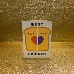 Friendship Card, Relationships, Best Friends, Friendship, Card for Friends, Printed Card, Blank Card, Greeting Card