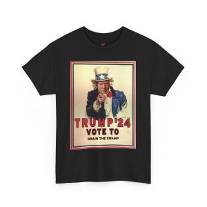 Trump Uncle Sam shirt, Donald Trump for President 2024 shirt, Funny Trump shirt