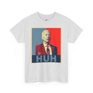 Biden &quot;Huh&quot; shirt, Donald Trump for President 2024 shirt, Funny Trump shirt