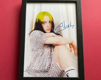 Autograph Signed Billie Eilish Photo COA - Etsy