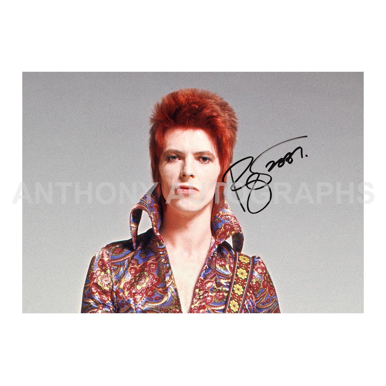 David bowie autograph - Etsy 日本