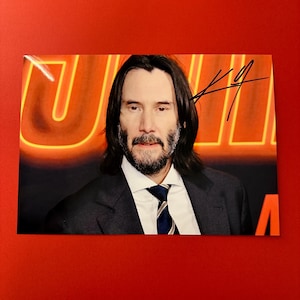 KEANU REEVES - Authentic Hand-Signed Photo Autograph With CoA
