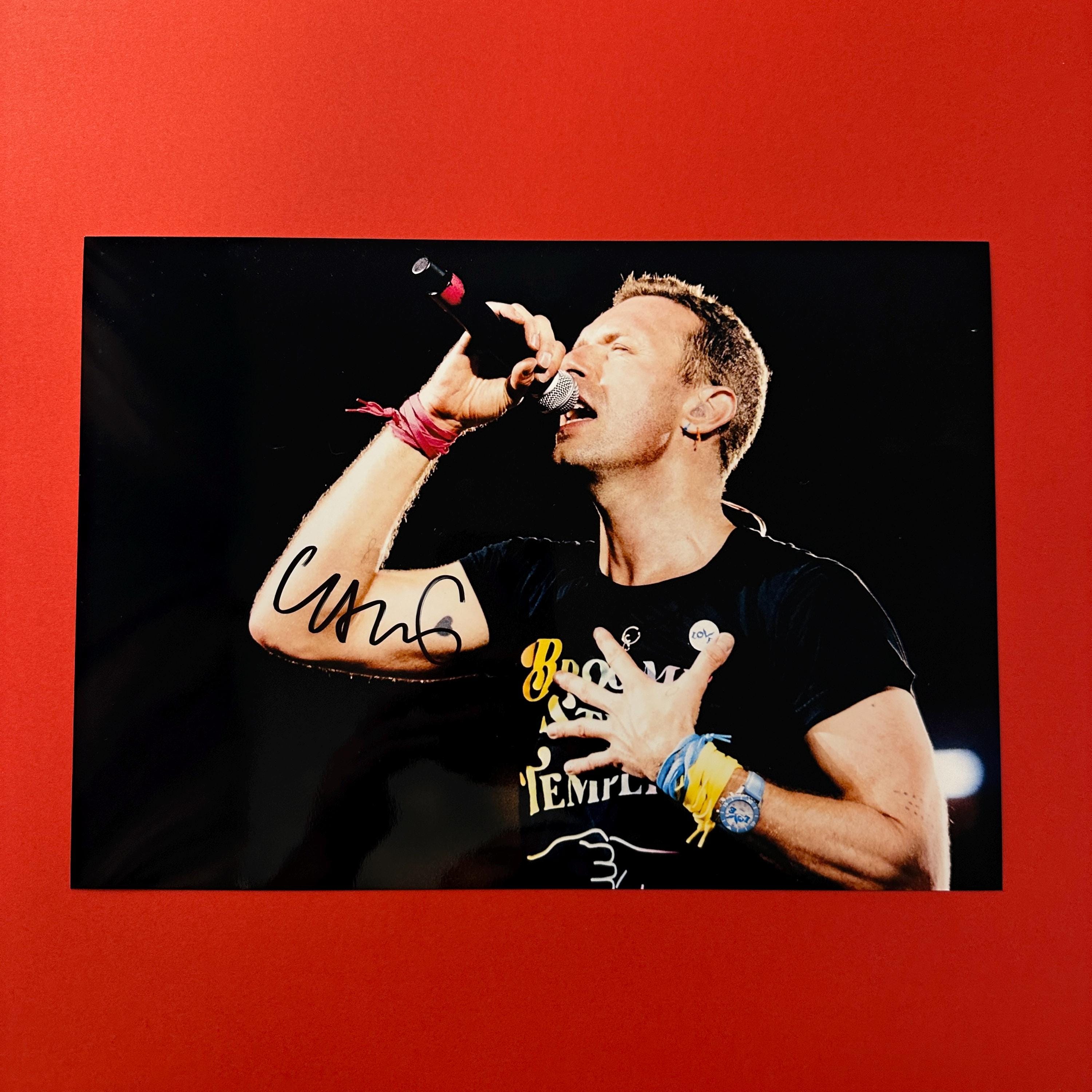 Chris martin autograph - Etsy 日本